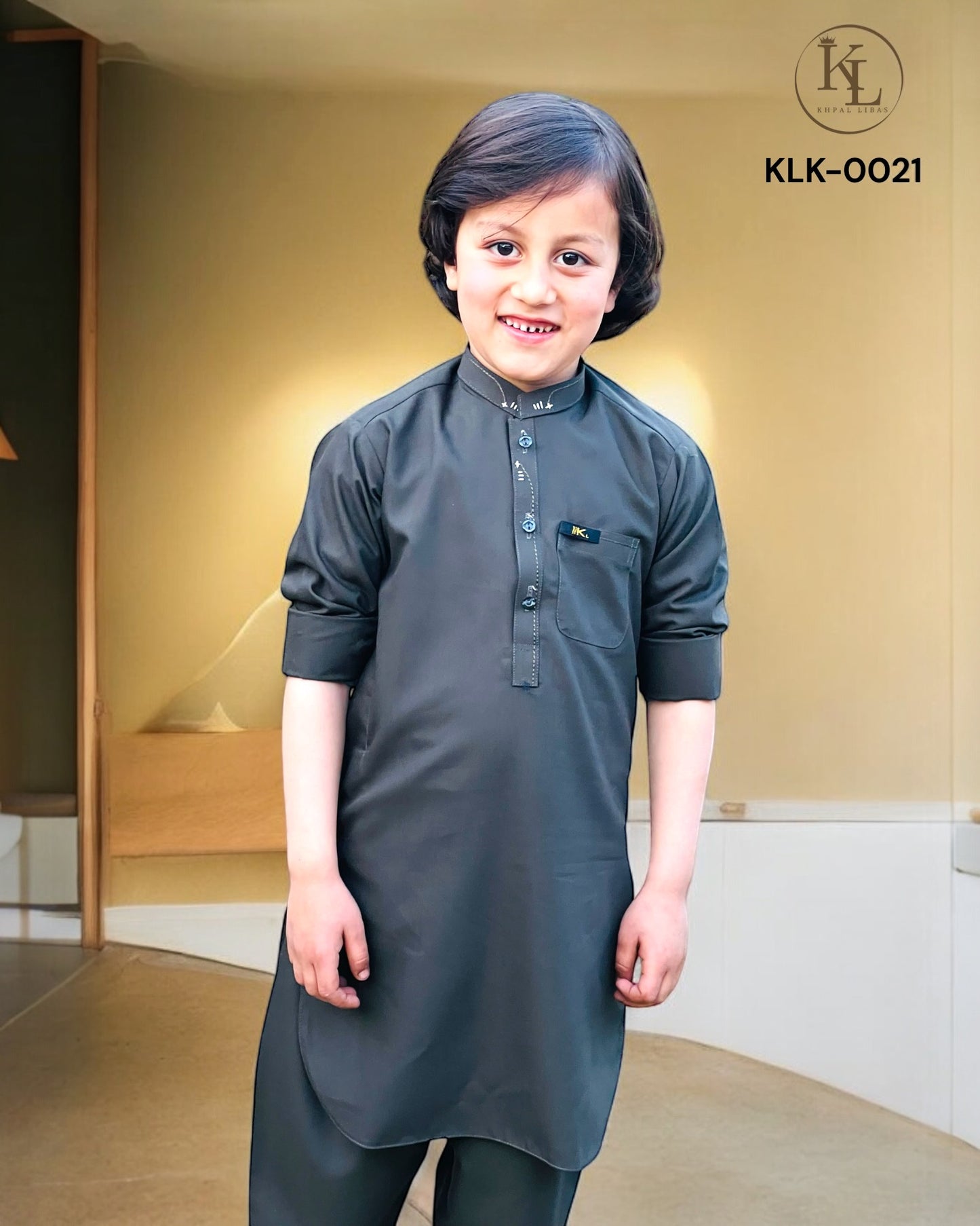 Light chocolate Kameez Shalwar(KLK: 0021)