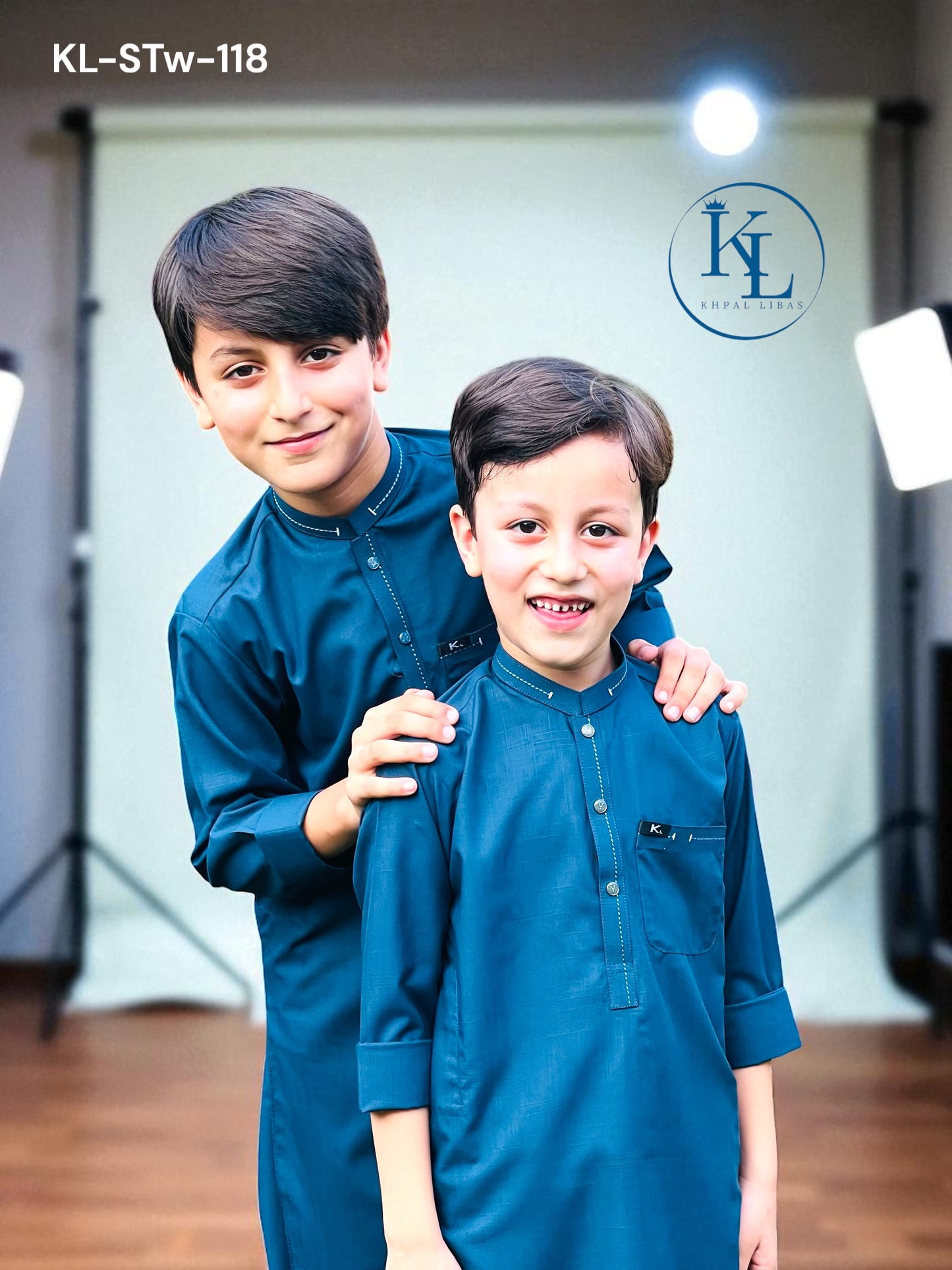 Navy Blue Kameez Shalwar(KL-STw-118)