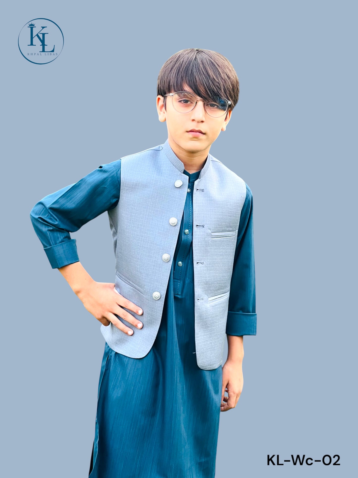 KL Grey Waistcoat(W-2)