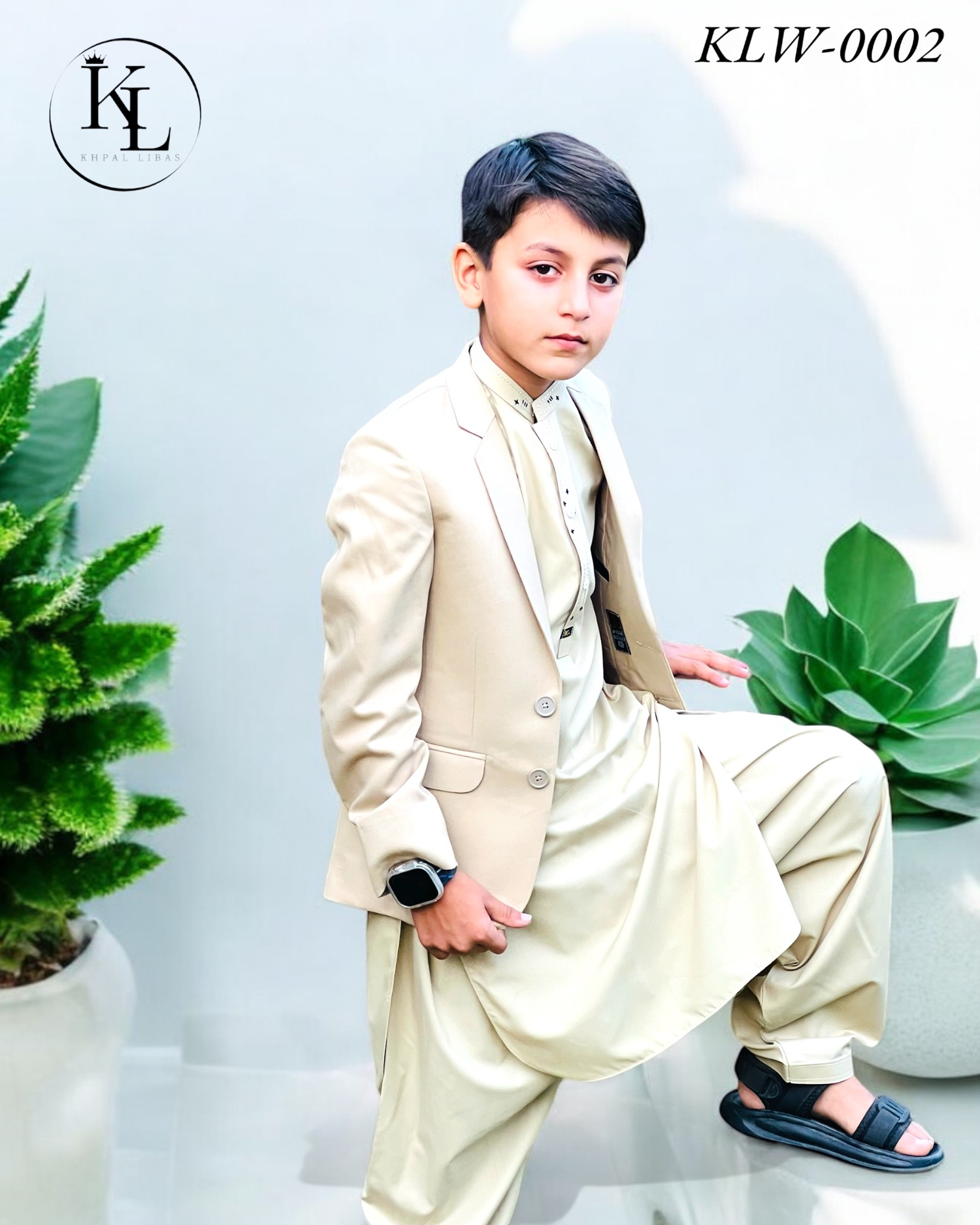 Khpal Libas Coat And Waist Coat