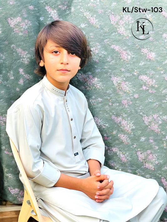 White Kameez and Shalwar (KL/Sww103)