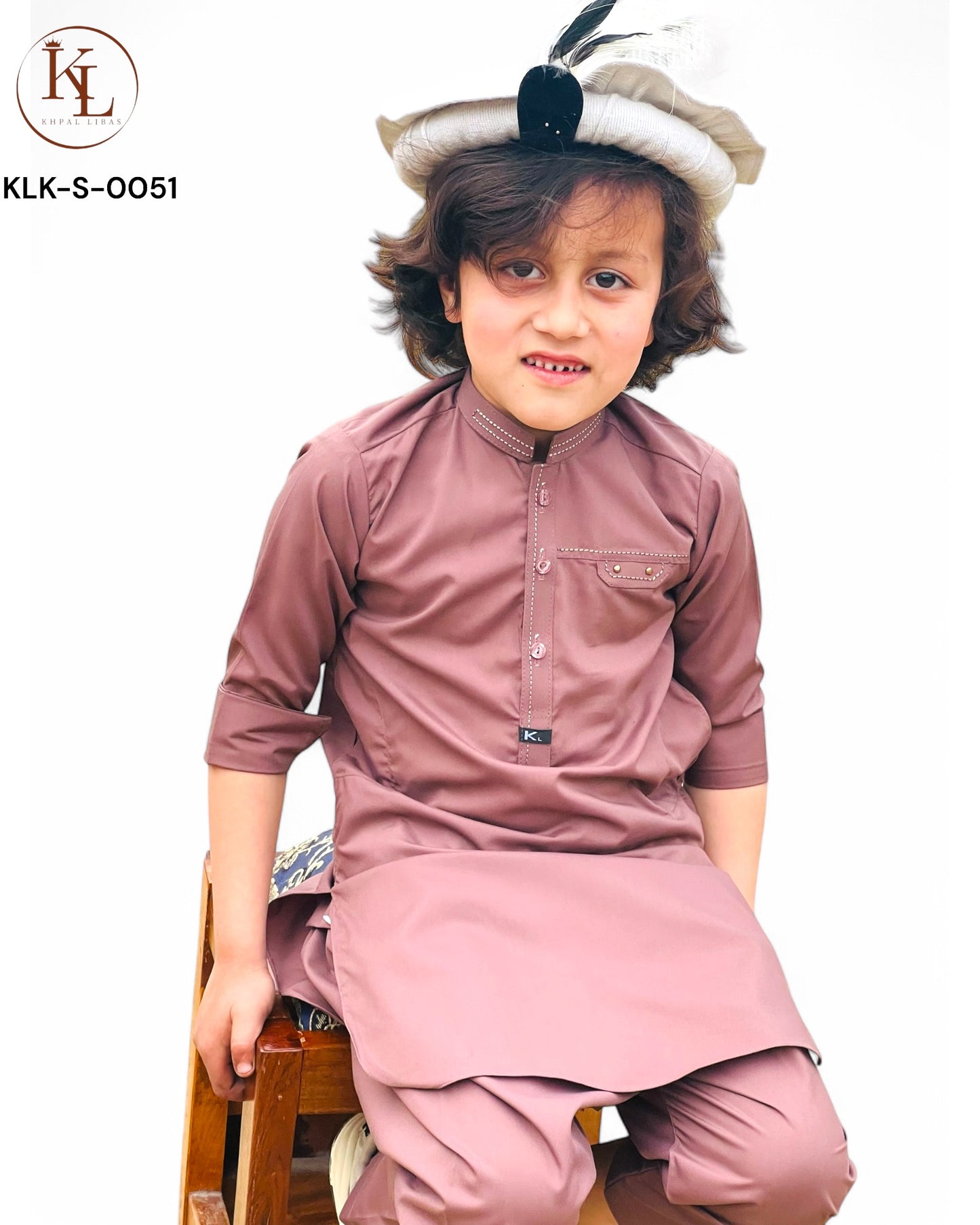 Maroon Kameez Shalwar(KLK-S-0051)