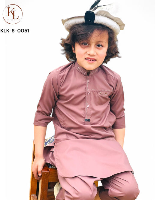 Maroon Kameez Shalwar(KLK-S-0051)