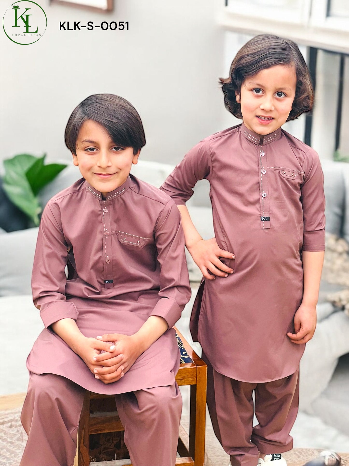 Maroon Kameez Shalwar(KLK-S-0051)