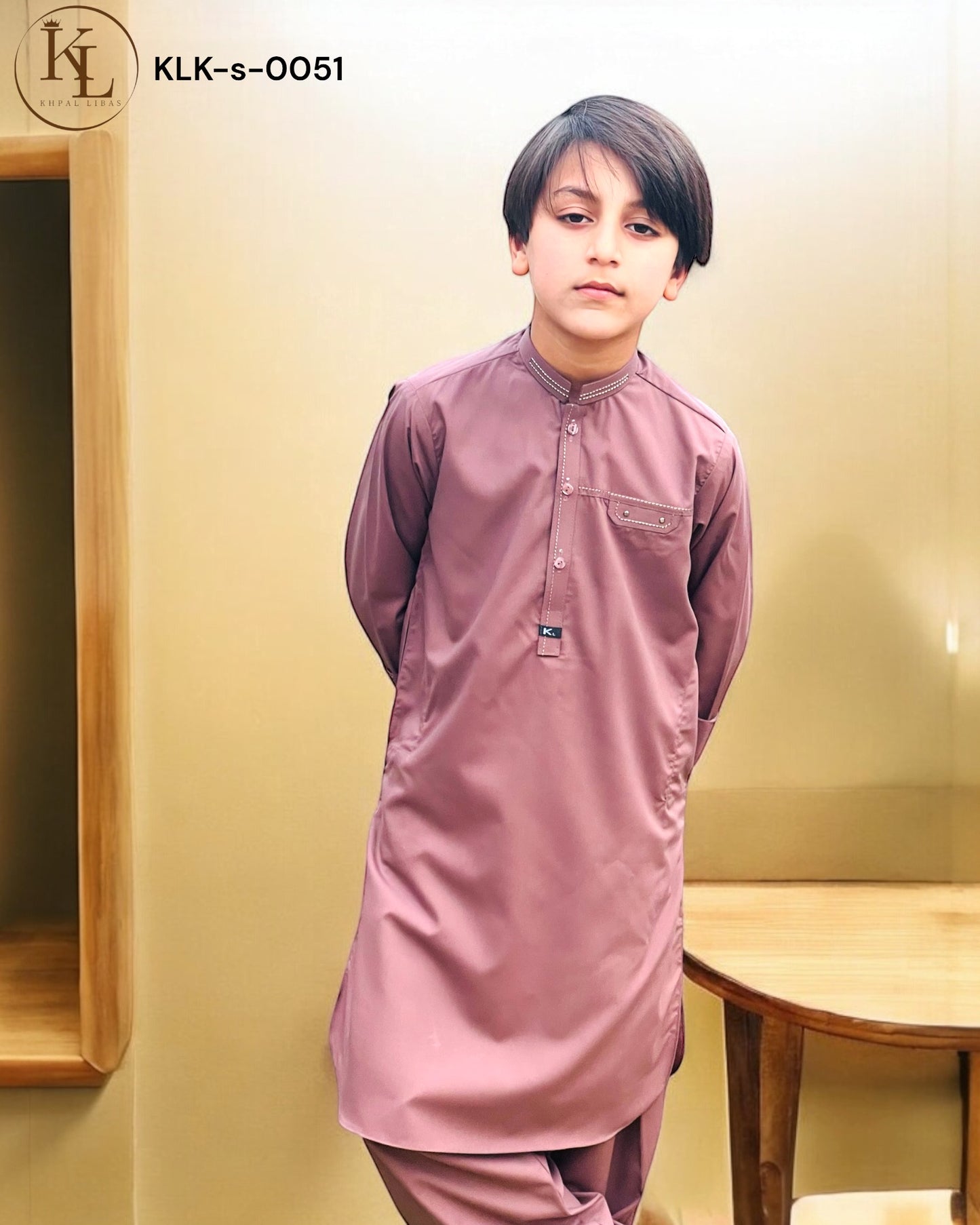 Maroon Kameez Shalwar(KLK-S-0051)