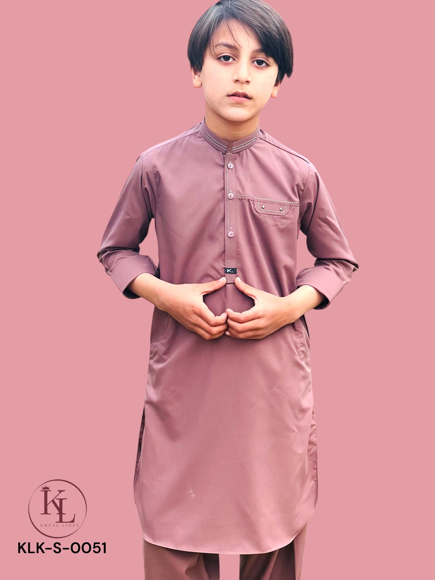 Maroon Kameez Shalwar(KLK-S-0051)