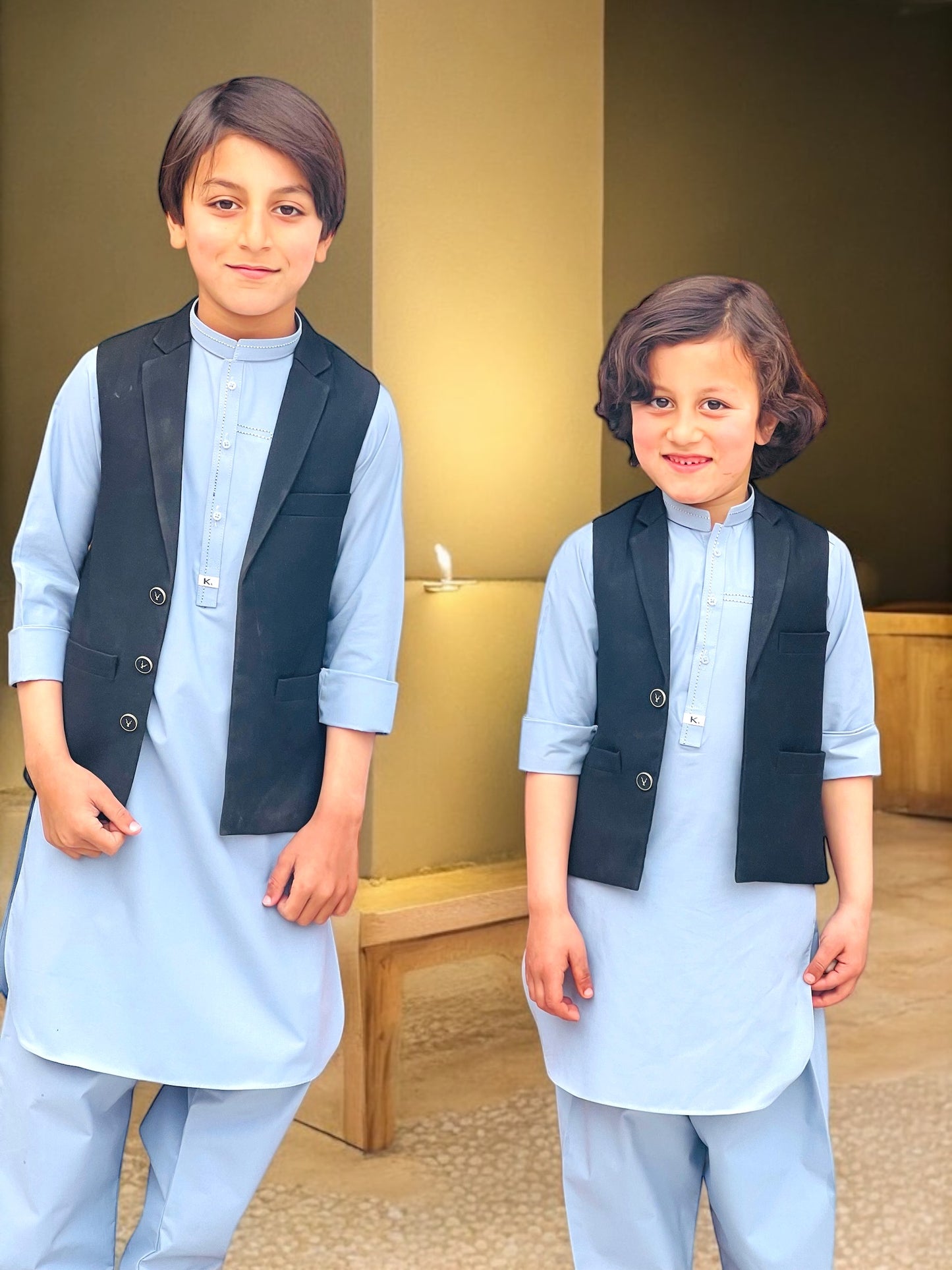 KL Black Waistcoat