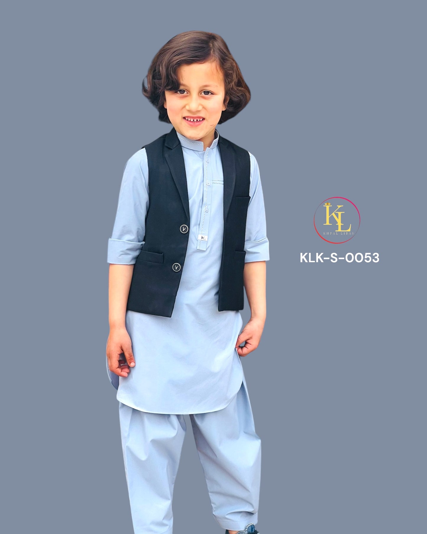 KL Black Waistcoat
