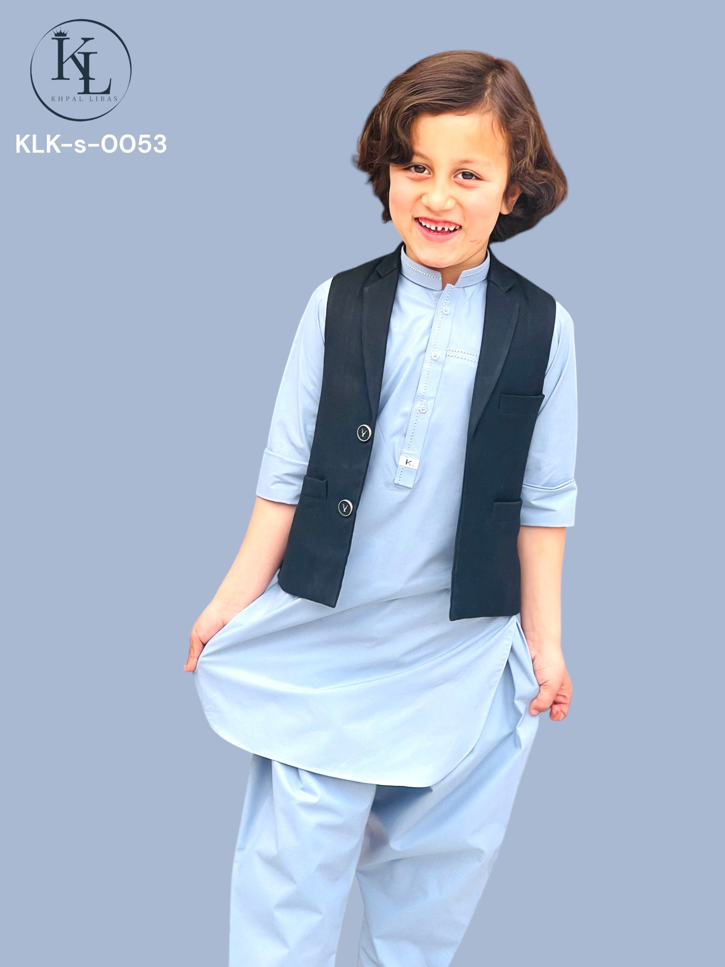 KL Black Waistcoat