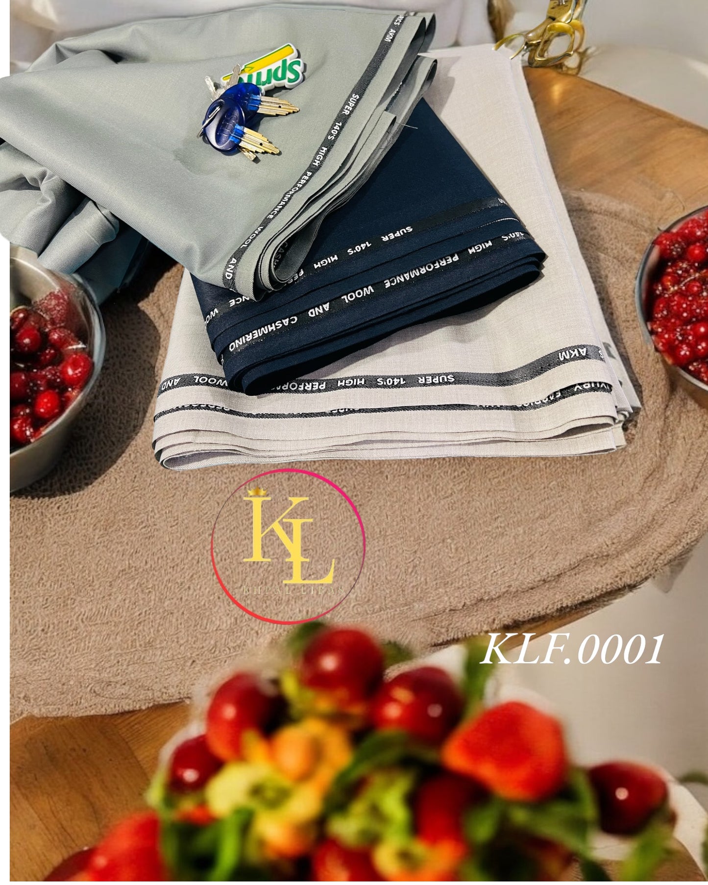 Khpal Libas Imported Gents Unstitch Fabrics(KLF:0001)