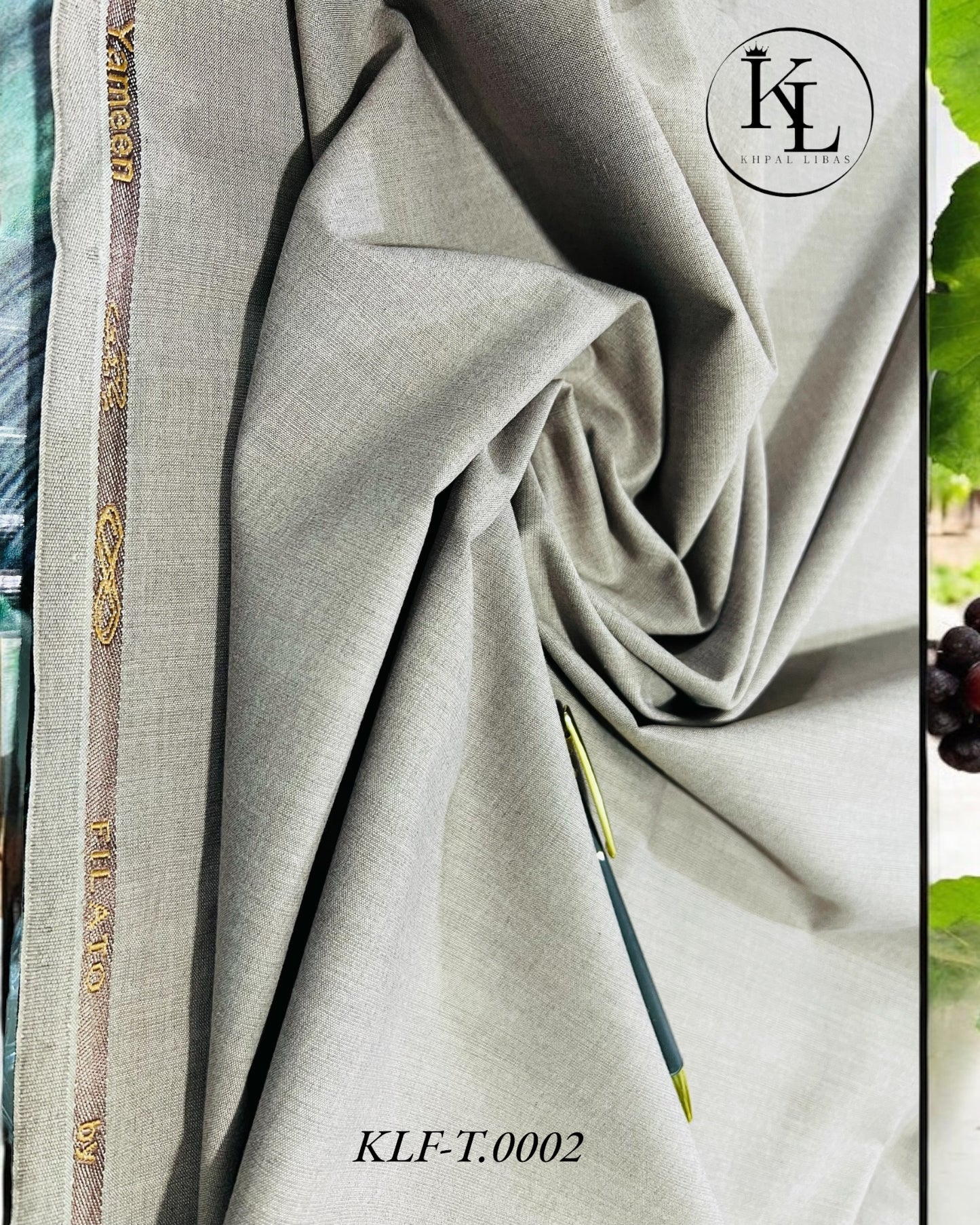 Khpal Libas Imported Gents Unstitch Fabrics (KLF:0002)