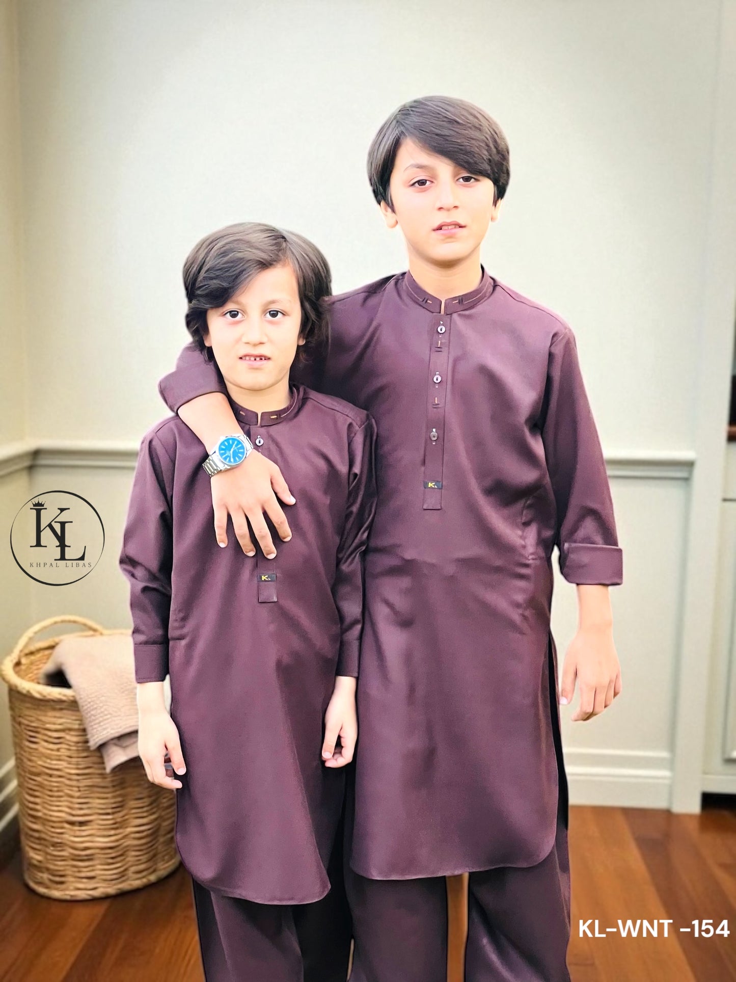 Deep Maroon Kameez and Shalwar (KL-WNT-154)
