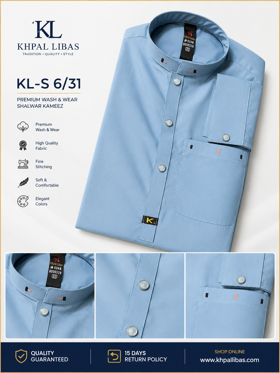 Kameez and Shalwar (Kl-S-6-31